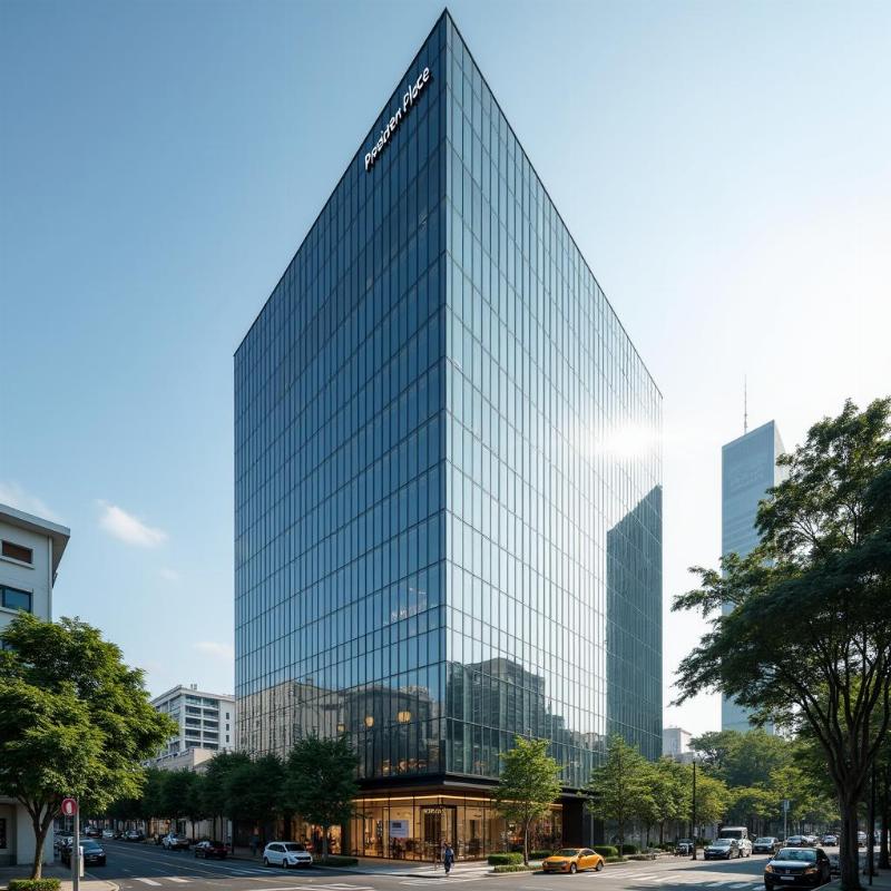 President Place – 93 Nguyễn Du, Bến Nghé, Quận 1, TP.HCM - Nơi Nâng Tầm Vị Thế Doanh Nghiệp 15 Ngoại cảnh hiện đại và uy nghiêm của Tòa nhà President Place 93 Nguyễn Du Quận 1 TP HCM